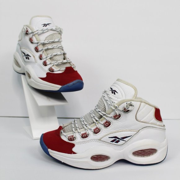 Reebok Question GS RED TOE FY1019 Size